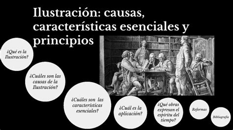 Ilustración Causas Características Esenciales Y Principios By Paloma