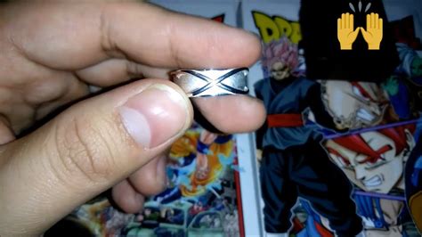 Dragon Ball Super Goku Black Time Ring Unboxing New Youtube