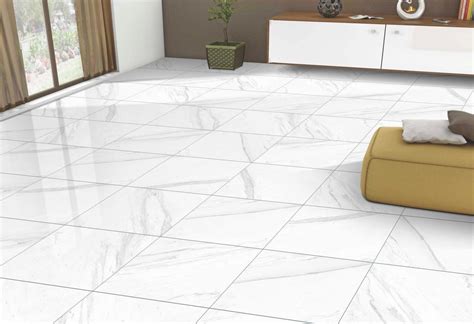 💎carrara Platina 24x24 High Glossy Porcelain Tile 🏷 The Flooring District