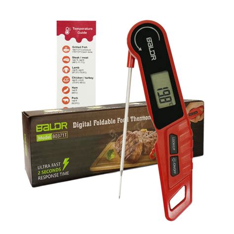 Baldr Digital Meat Thermometer Brookstone