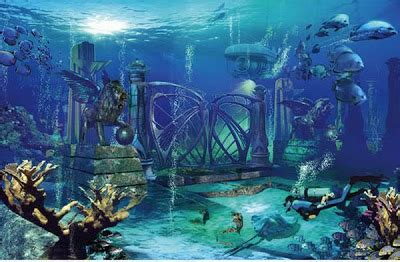 The lost city of atlantis had a canal from the sea to an inner lagoon. Lost City of Atlantis - Facts Pod