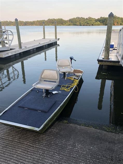 12ft Jon Boat With Casting Deck For Sale In Tampa Fl Offerup