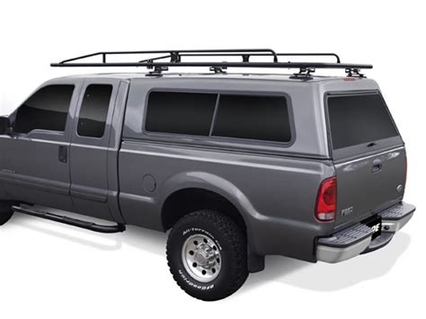 I think thule makes a truck mounting system but this is definitely way less expensive. Kargo Master Pro III Truck Topper Racks | RealTruck