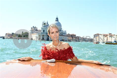 Lady Victoria Hervey Is Seen In Venice Piazza San Marco And In Boat During The Th Venice