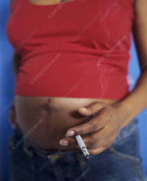 Smoking While Pregnant Stock Image M805 0759 Science Photo Library
