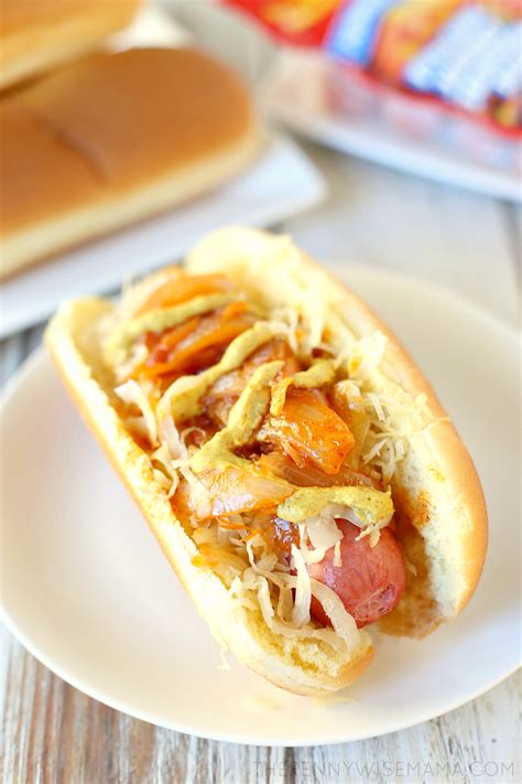 Not a fan of the kitchen? New York Hot Dog Recipe - The PennyWiseMama