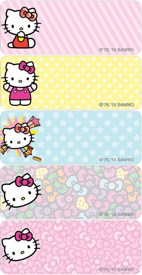 Hello Kitty® Pop Address Labels Etiquetas De Niños Etiquetas Para