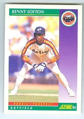 Maybe you would like to learn more about one of these? Kenny Lofton baseball card (Astros Cleveland Indians All Star) 1992 Score #845 Rookie
