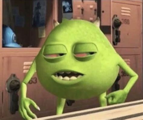 Mike Wazowski Stoned In Puff And Pass Reaction Pictures Gordon