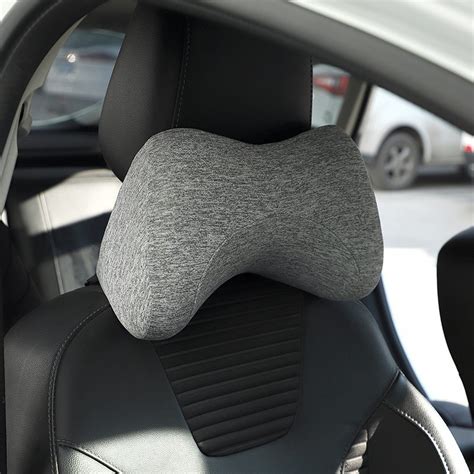 Car Seat Headrest Neck Support Memory Foam Pillow With Belt China Car Pillow And Car Headrest