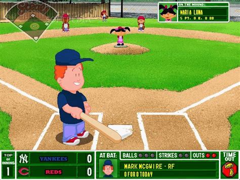 Backyard Baseball Screenshots Hooked Gamers