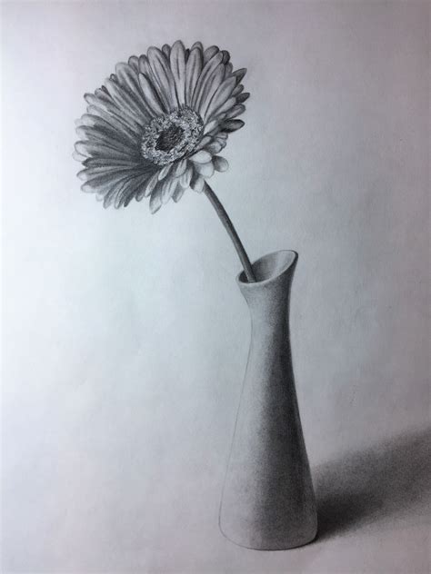 25 beautiful illustrated flower drawing ideas. Vase Pencil Drawing at GetDrawings | Free download