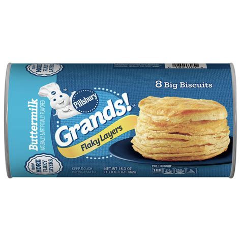 Save On Pillsbury Grands Flaky Layers Biscuits Buttermilk 8 Ct Order