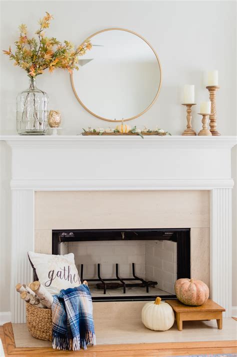 A wide variety of mantle decorations options are available to you, such as material, christmas item type, and type. Simple Fall Fireplace Decor {video} - The Home I Create