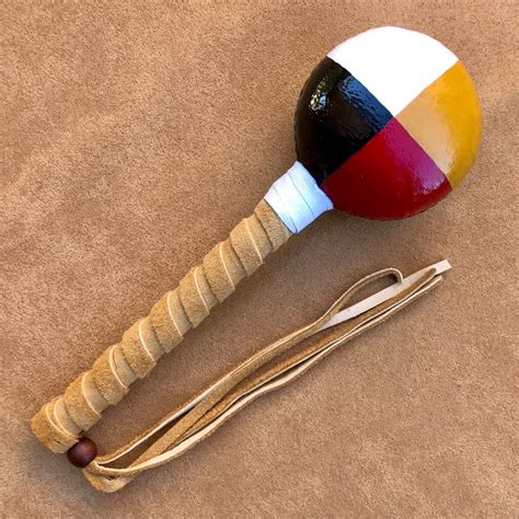 Tree Of Life Native American Music Instrument Rattle Etsy