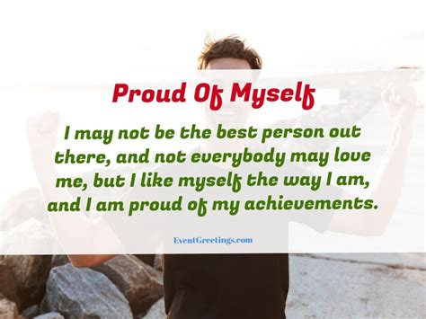 20 Best Proud Of Myself Quotes To Believe In Yourself Events Greetings