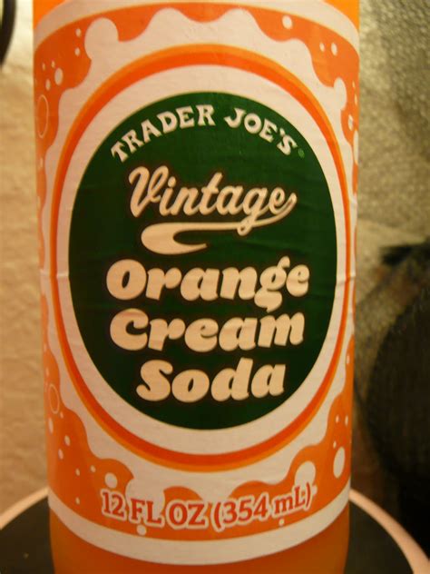 The Spooky Vegan Fiendish Find Trader Joes Vegan Orange Cream Soda