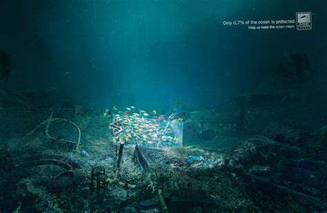 Surfrider Foundation Print Advert By Yandr Aquarium Ads Of The World