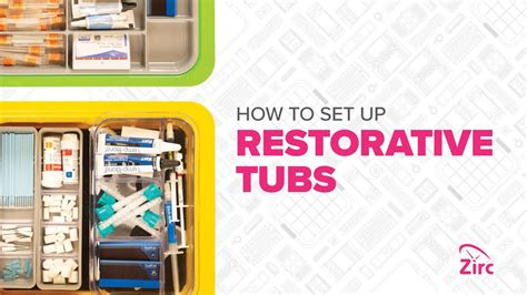 Zirc Dental Products Restorative Tub Setup Youtube