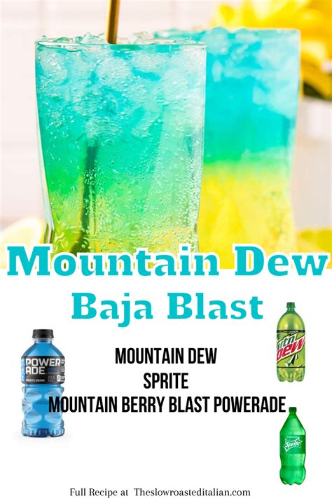 Baja Blast Is A Refreshing Tropical Flavor Of Soda Found Exclusively