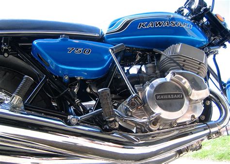 Motorcycle History Kawasaki Triples Classic And Custom Kawasaki