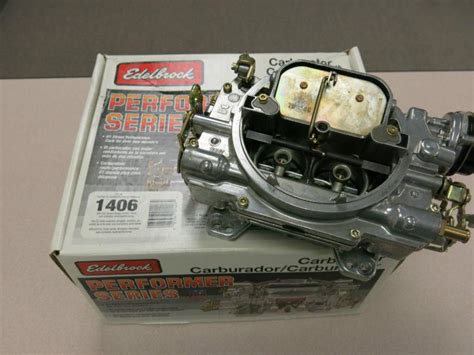 Buy Used Edelbrock 1406 Performer Series Carburetor 600 Cfm Electric