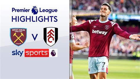 West Ham 3 1 Fulham Contentious Gianluca Scamacca Strike Helps Hammers Record Back To Back Wins