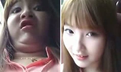 How Not To Take A Selfie Korean Girl Makes Herself Unrecognisable By