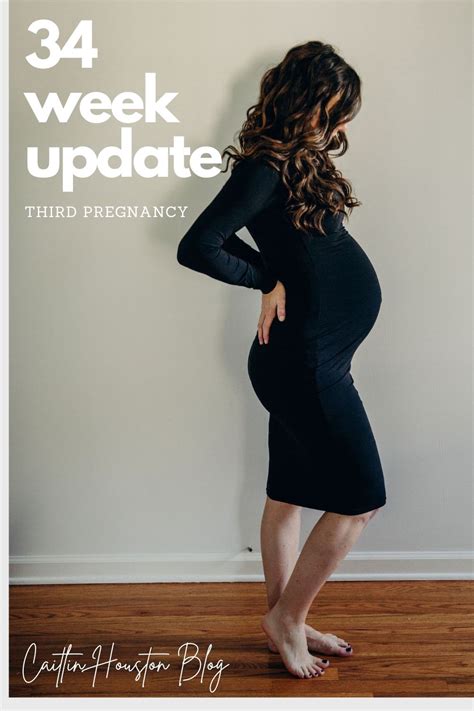 34 Weeks Pregnant Caitlin Houston