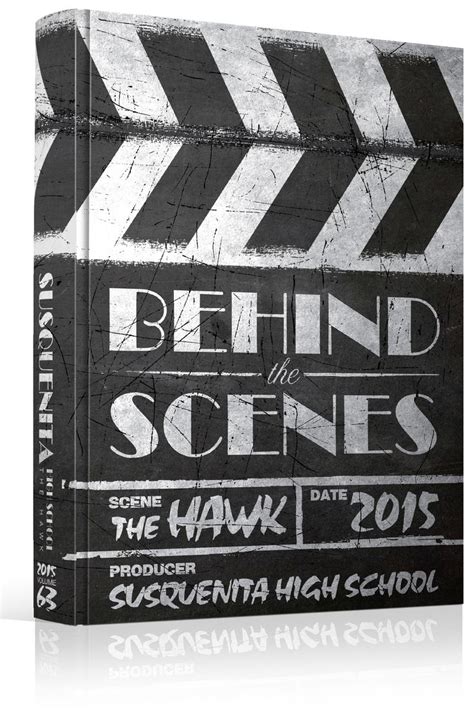 Take a look inside you, or, more specifically, take a look behind you — at what you did yesterday. Yearbook Cover - Unused - "Behind The Scenes" Theme ...