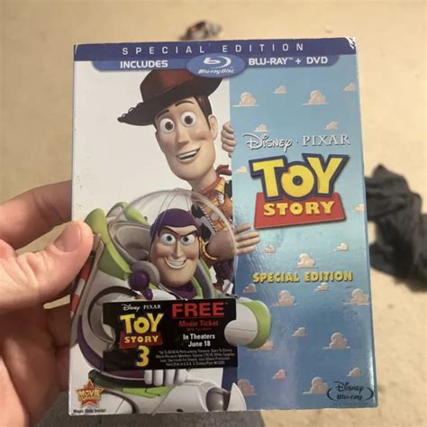 Toy Story Blu Ray And Dvd 2 Disc Set W Slipcover Special Edition