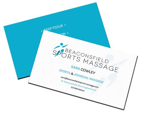 Sports Massage Business Cards Everything You Need To Know