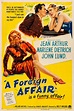 A Foreign Affair (1948) - Posters — The Movie Database (TMDB)