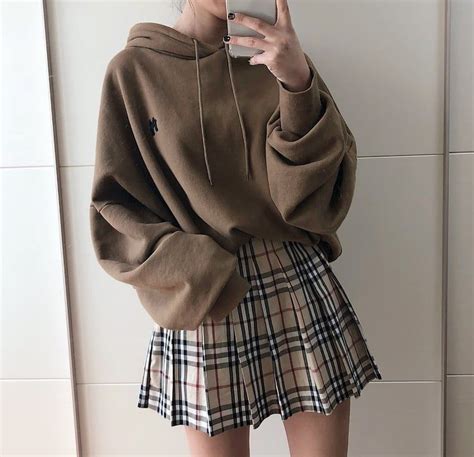 korean fashion aesthetic oversized sweater outfits