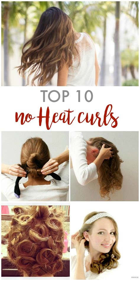 Top 10 No Heat Curls