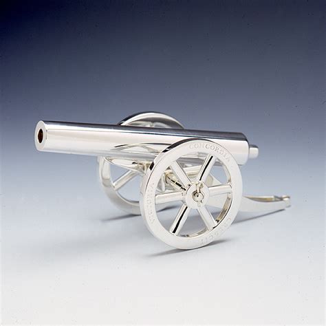 Fox Silver Limited Model Of Arsenal Football Clubs Cannon