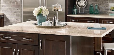 Kitchen Room Scene Countertop Quartz Chakra Beige Quartz