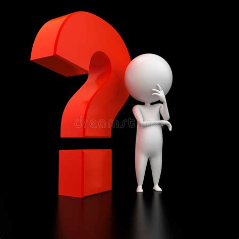 Question Mark Guy Stock Illustrations 5461 Question Mark Guy Stock