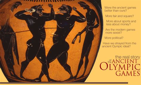 Introduction The Real Story Of The Ancient Olympic Games Penn Museum