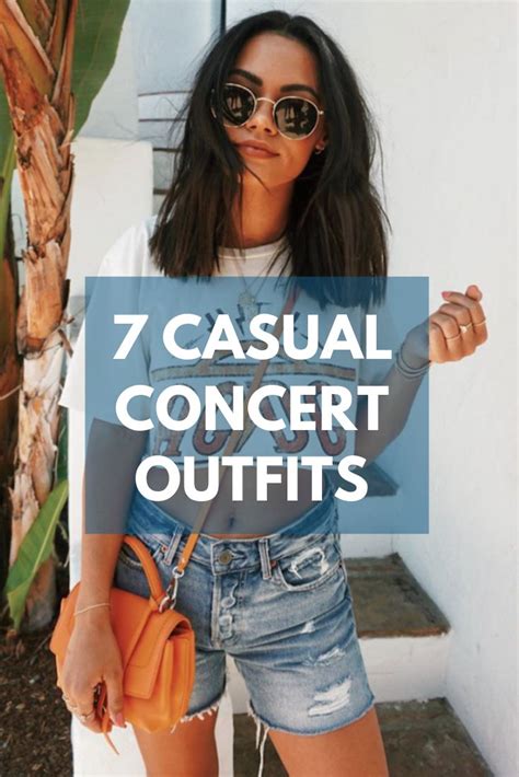 7 Casual Concert Outfit Ideas For Women Outdoor Concert Outfit