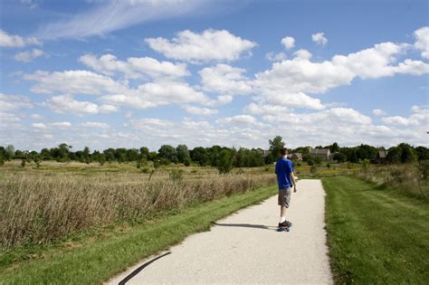 A Visit To Fox River Park In Waukesha Perfect Trails For Long Boarding