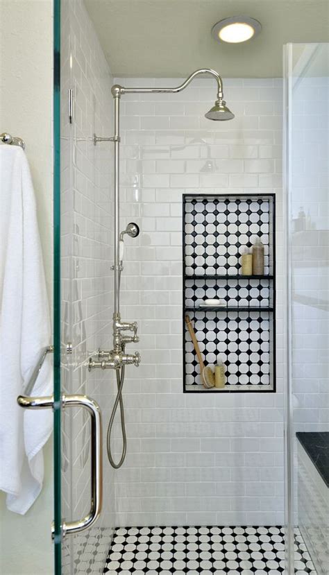 Black And White Showers 12 Stunning Examples The Beige House