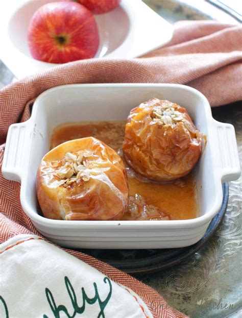 Easy Baked Apples Recipe Small Batch One Dish Kitchen