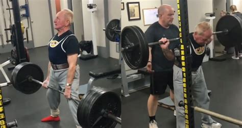 90 year old powerlifter joe stockinger shows that he has plenty left in the tank