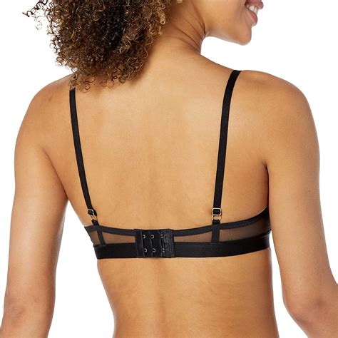 Dkny Womens Superior Lace Half Cup Demi Bra At Amazon Womens Clothing Store