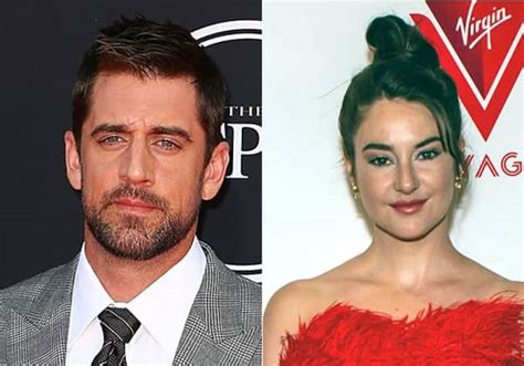 The former nascar driver's rep confirmed to e! Are Aaron Rodgers and Shailene Woodley engaged? - Married ...