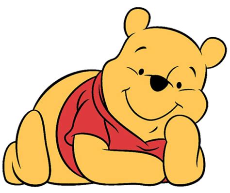 Winnie The Pooh 곰돌이 푸우 캐릭터 일러스트 귀여운 그림