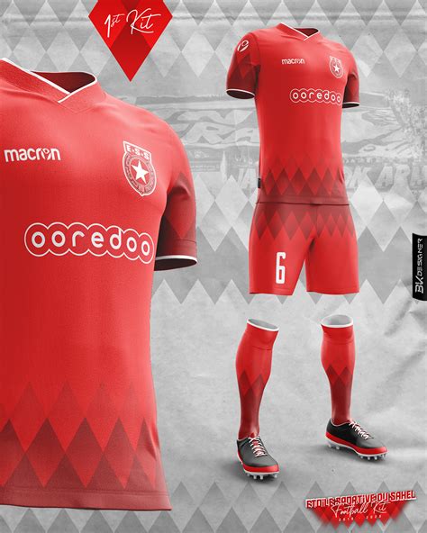 Etoile Sportive Du Sahel Football Kit Unofficial On Behance