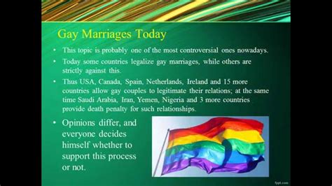 Gay Marriage Research Paper Youtube