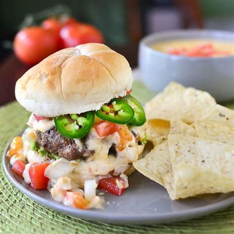 This Stadium Style Tex Mex Burger Brings The Best Of Both Tex Mex And